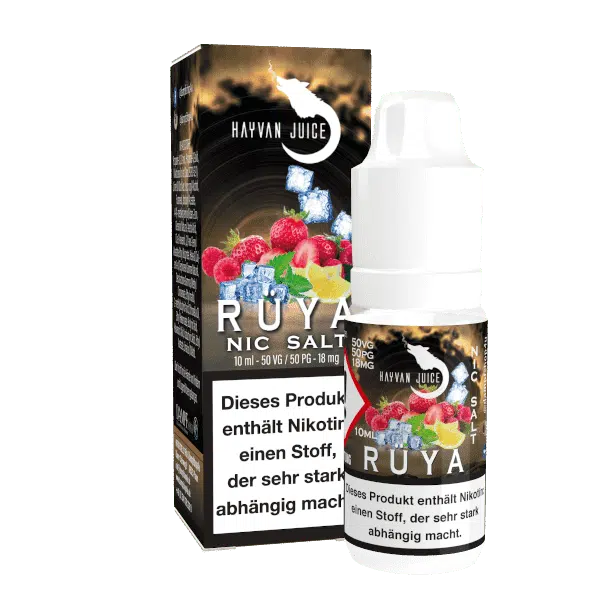 HAYVAN JUICE NIC SALT | 10 ML | 18 MG NIKOTIN | ABSOLUT FRISCH RUYA-NIKOTINSALZ-HAYVAN-JUICE