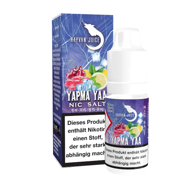 HAYVAN JUICE NIC SALT | 10 ML | 18 MG NIKOTIN | ABSOLUT FRISCH YAPMA-YAA-NIKOTINSALZ-HAYVAN-JUICE-18MG