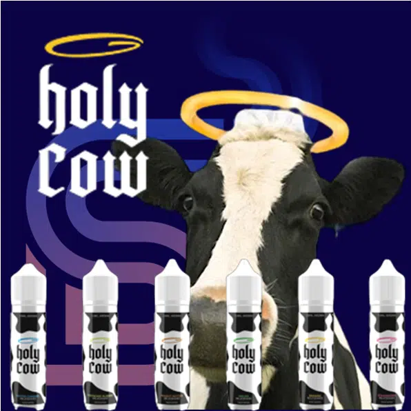 HOLY COW | LONGFILL 60 ML | 10 ML AROMA | BESTE MILCHSHAKES STEAM DREAM_HOLY COW AROMA