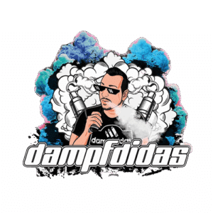 DAMPFDIDAS NIC SALT | 10 ML | 10, 20 MG/ML NIKOTINSALZ | UNFASSBAR LECKER DAMPFDIDAS_LOGO