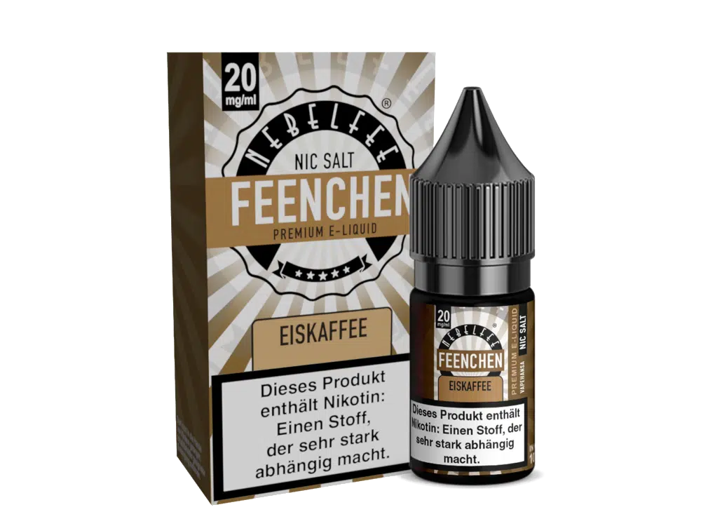 NEBELFEE FEENCHEN | NIC SALT | 10 ML | 0, 10, 20 MG | STARK NACHGEFRAGT NEBELFEE-NICSALT-EISKAFFEE-20MG