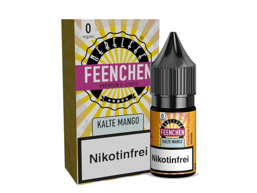 NEBELFEE FEENCHEN | NIC SALT | 10 ML | 0, 10, 20 MG | STARK NACHGEFRAGT NEBELFEE-NICSALT-KALTE-MANGO-0MG