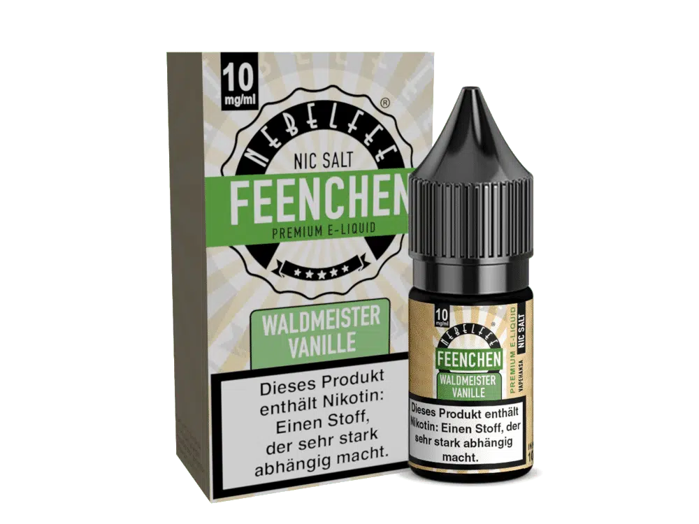 NEBELFEE FEENCHEN | NIC SALT | 10 ML | 0, 10, 20 MG | STARK NACHGEFRAGT NEBELFEE-NICSALT-WALDMEISTER-VANILLE-10MG