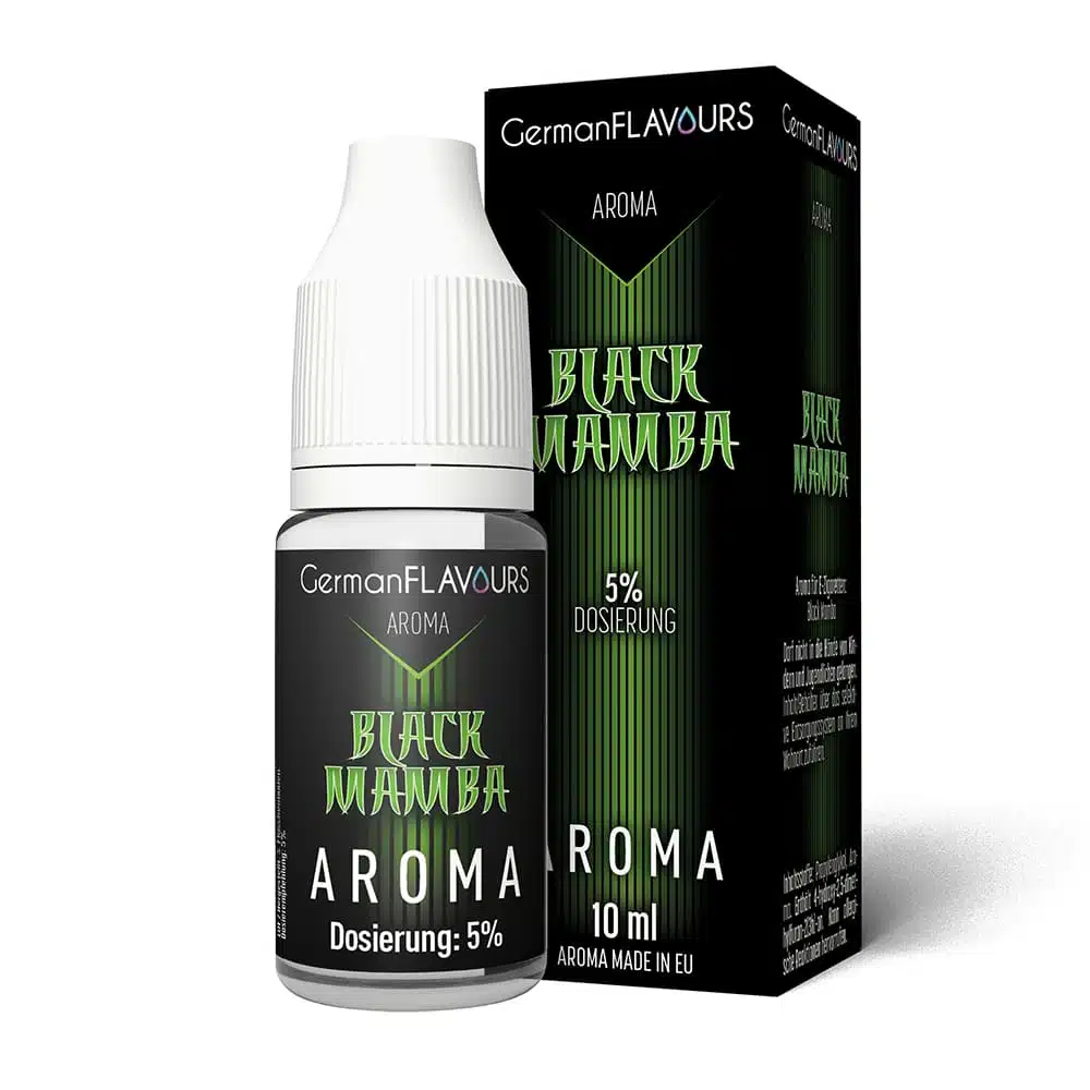 GERMAN FLAVOURS | AROMA 10 ML | HERVORRAGEND GF-BLACK-MAMBA-AROMA-10ML